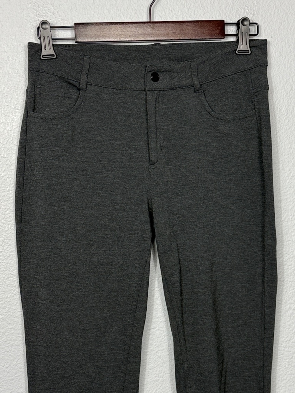 Athleta Women's Dark Gray Stretch Trousers Pants